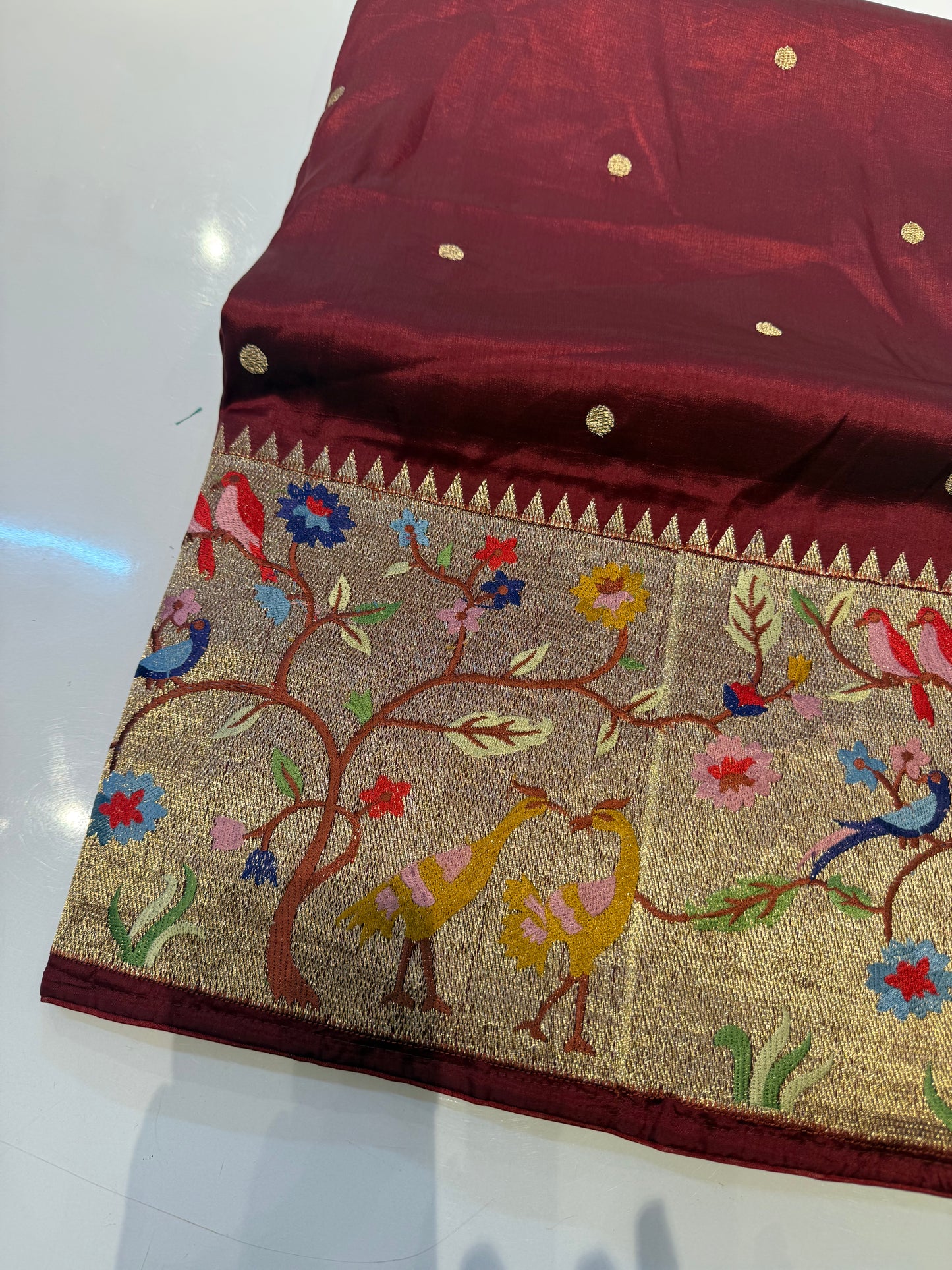 Tassur paithani silk saree (SBSGT01)