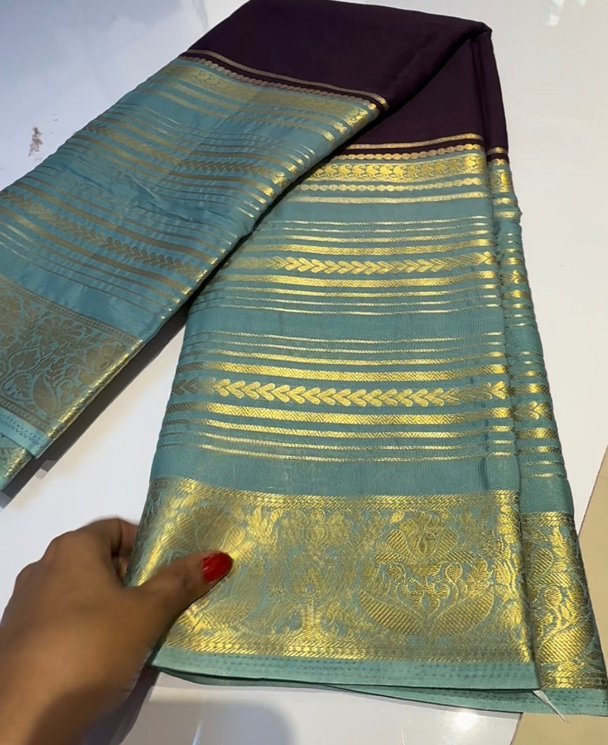 semi crepe silk saree