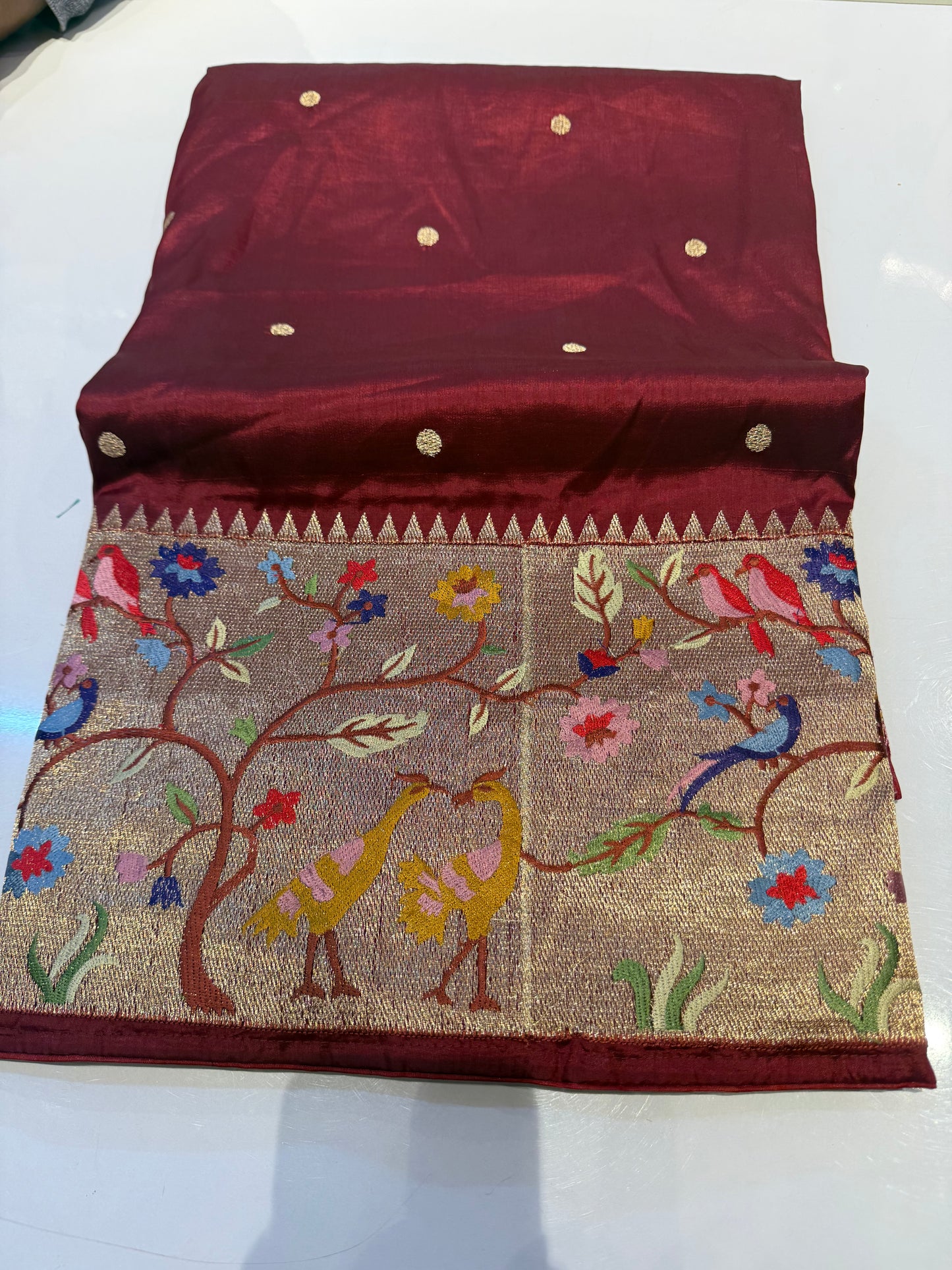 Tassur paithani silk saree (SBSGT01)