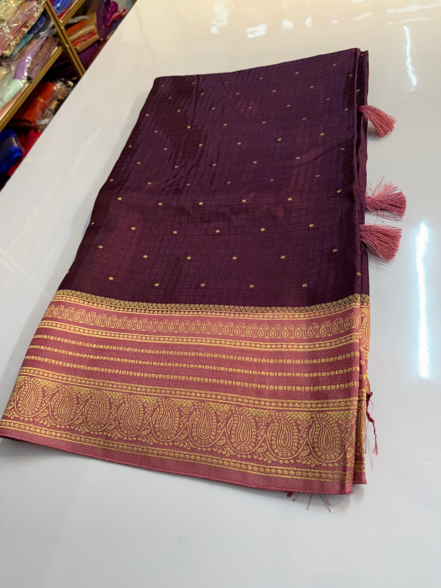 raw mango silk Saree