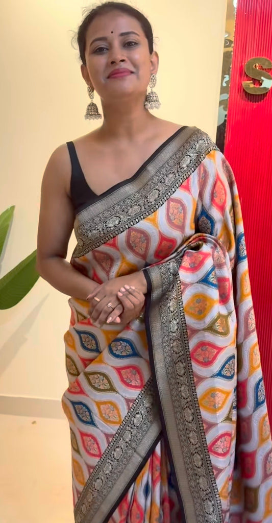 Rankat Banarasi Saree