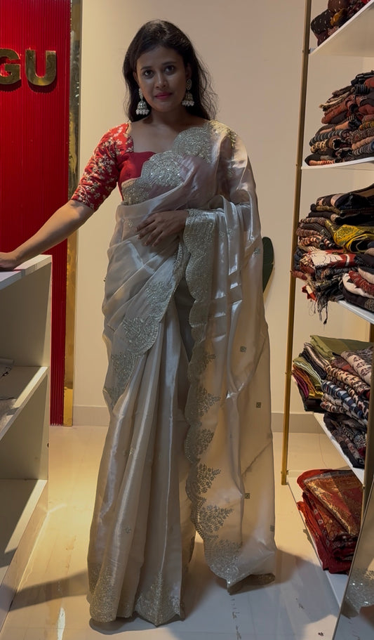 Designer party wear saree
