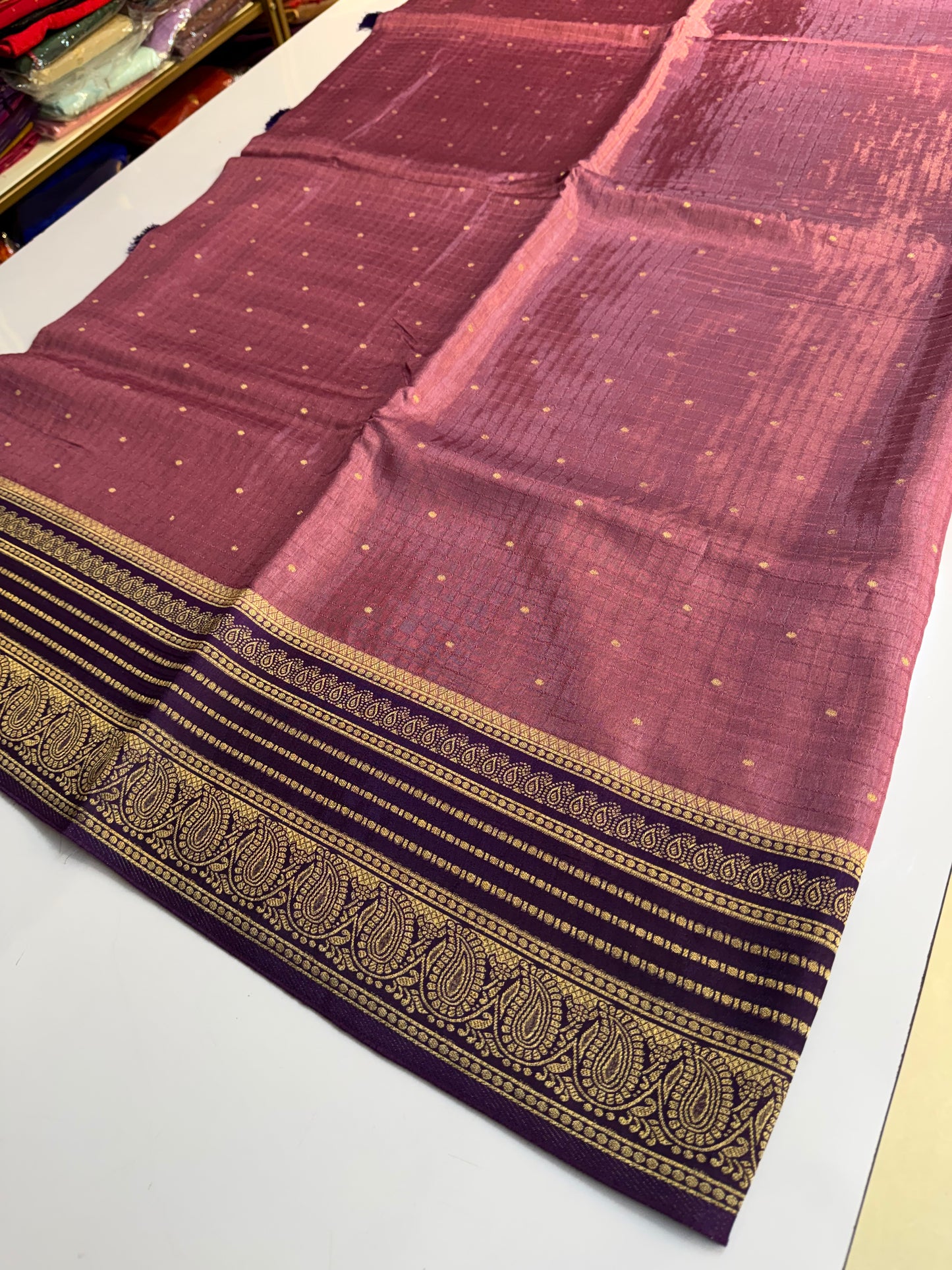 Raw mango silk Saree (SSV04)