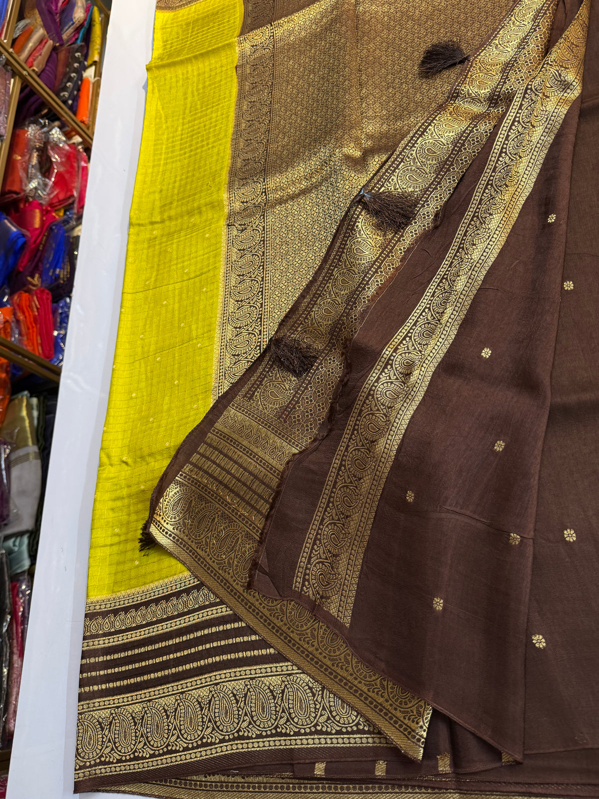 raw mango silk Saree