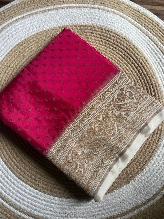 Pure Khaddi Banarasi Handloom saree