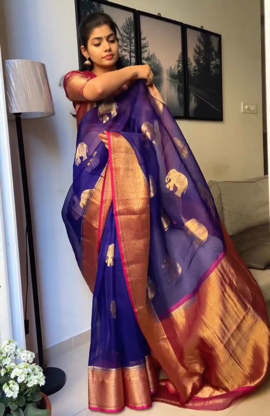 Pure Kora Silk Saree