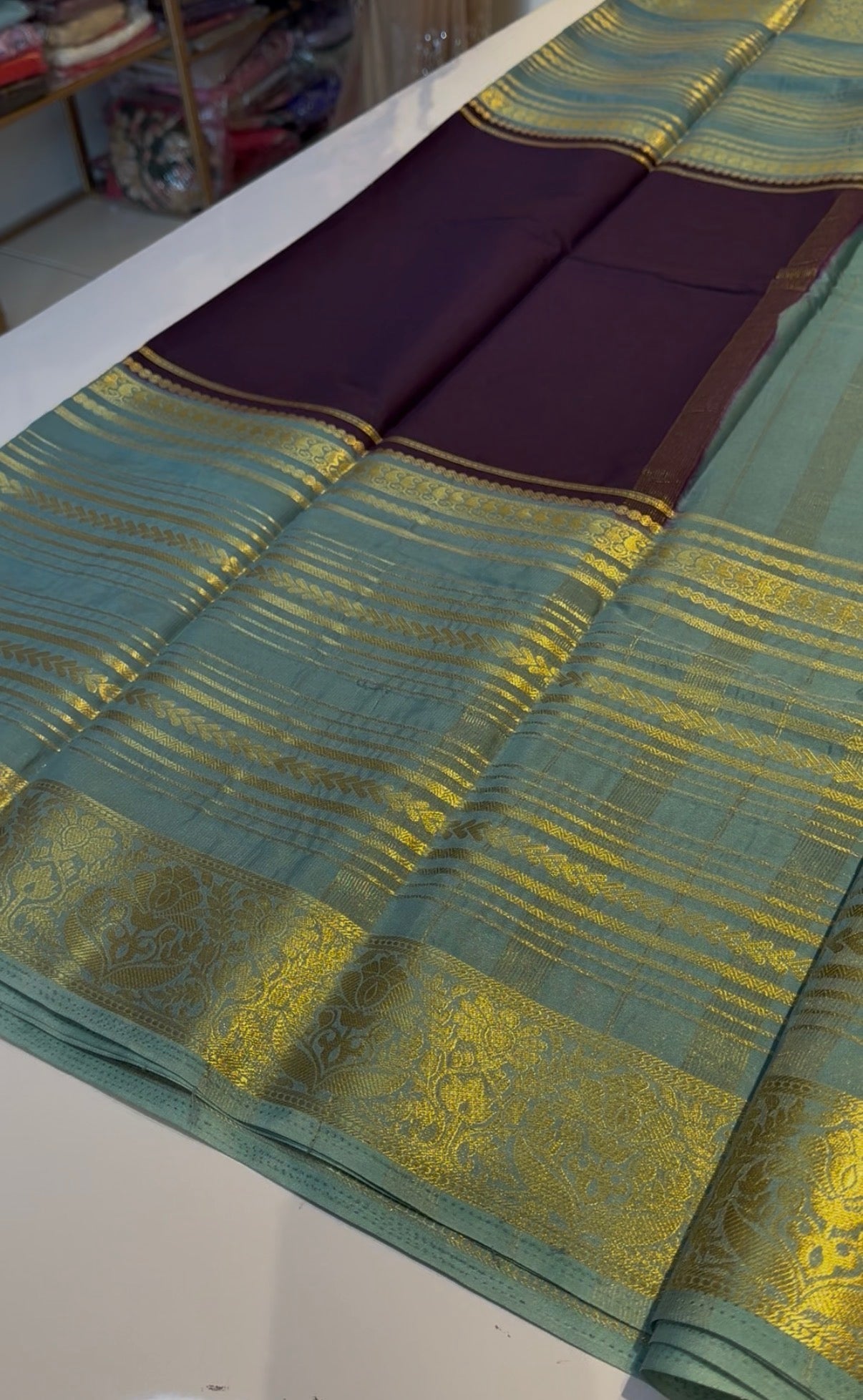 semi crepe silk saree