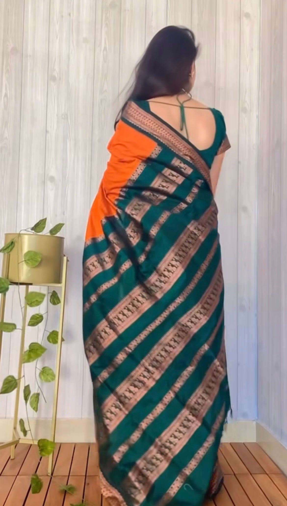 Madurai cotton silk saree