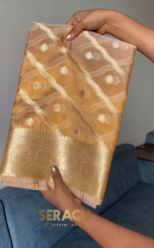 Tissue Banarasi saree