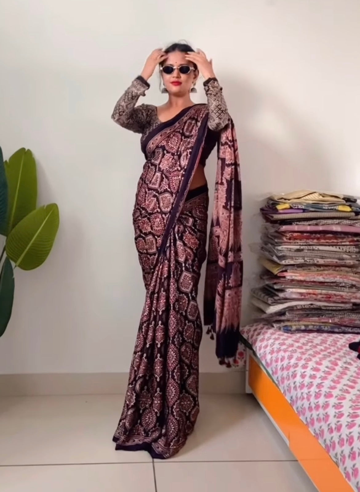 Pure modal Silk Saree