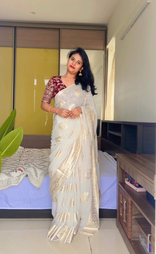 Viscose saree